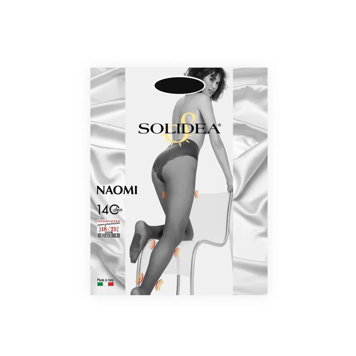 SOLIDEA SUKKPÜKSID NAOMI 140DEN ML NERO - Product Image