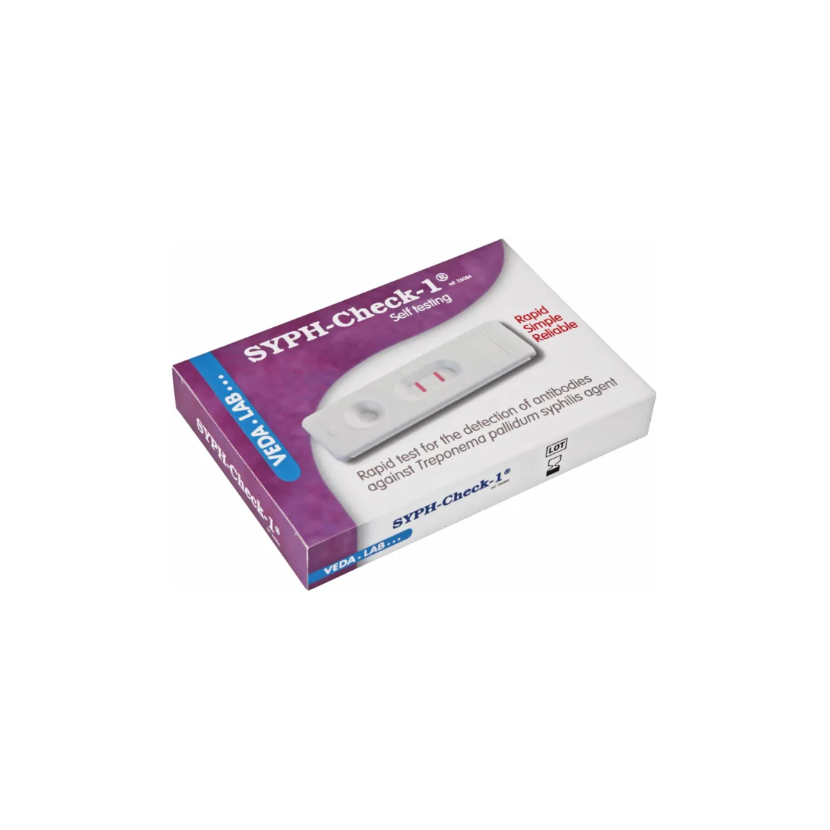 VEDALAB KIIRTEST SÜÜFILISE TUVASTAMISEKS N1 - Product Image
