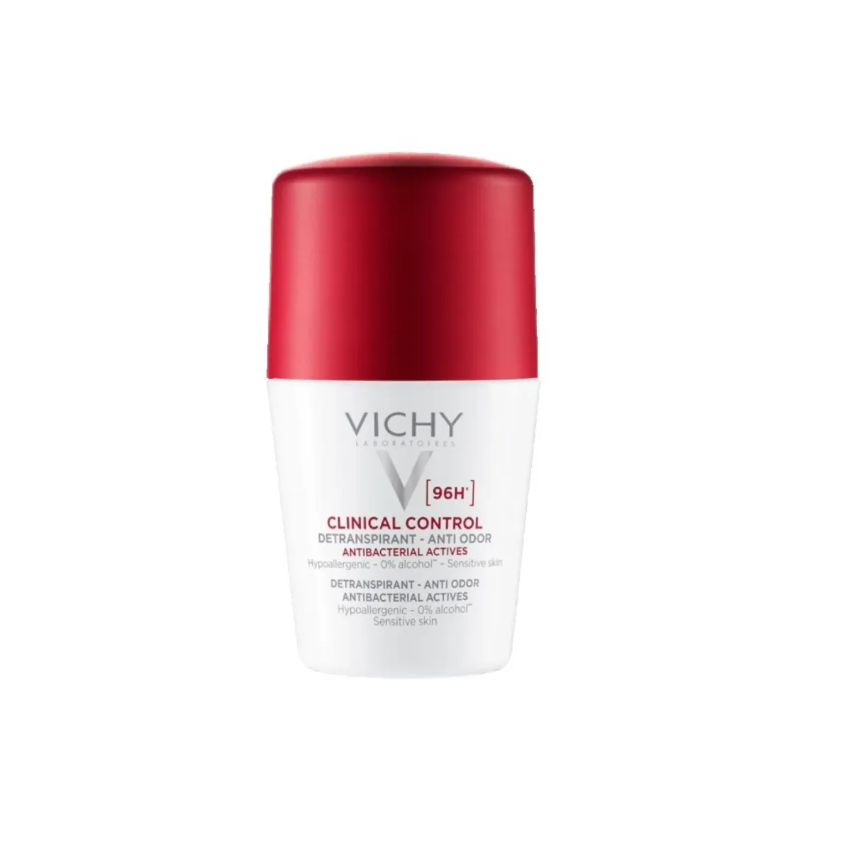 VICHY ANTIPERSPIRANT ROLL-ON 96H CLINICAL CONTROL 50ML - Product Image
