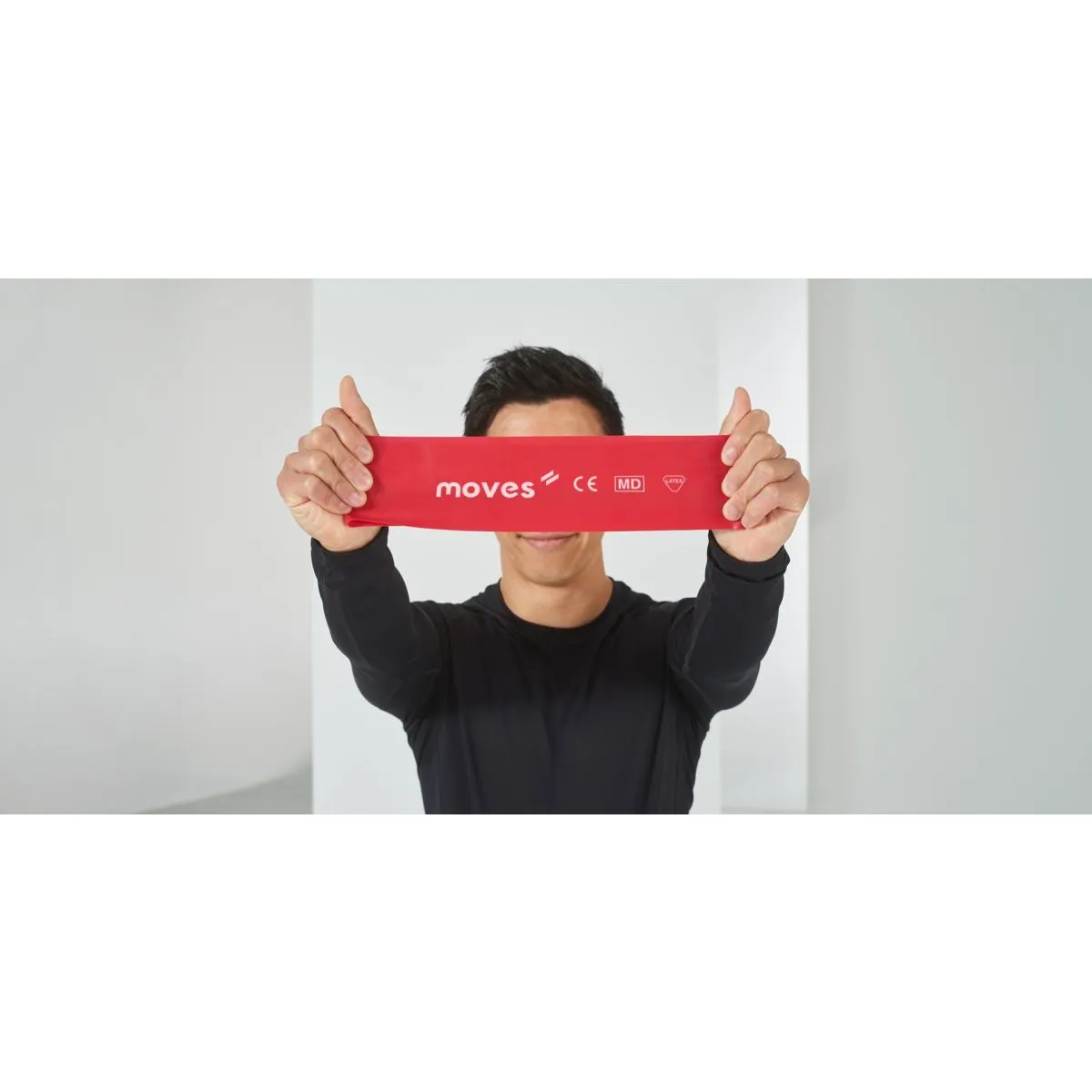 MVS TREENING KUMMILINT WIDE LOOP PUNANE 7,5X30CM KESKMINE - Product Image 1