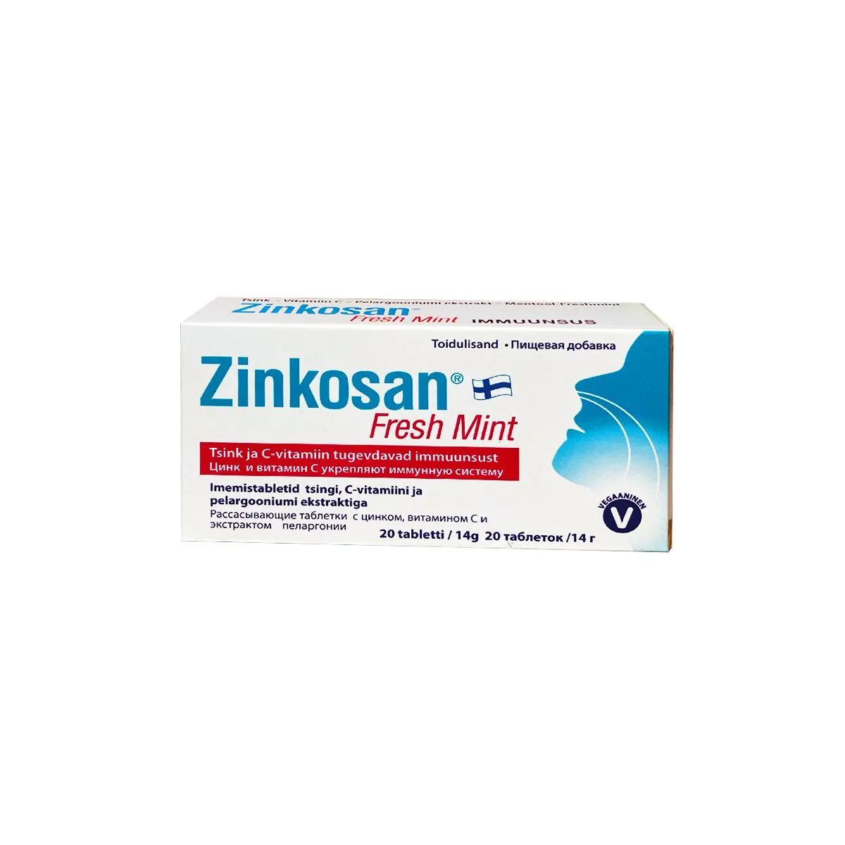 ZINKOSAN FRESH MINT TBL N20 - Product Image