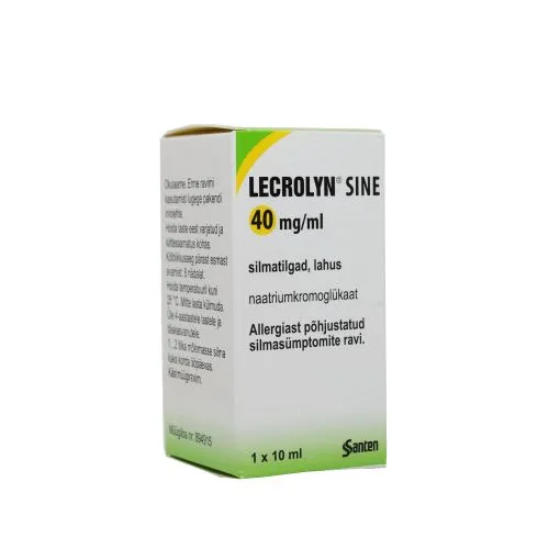 LECROLYN SINE SILMATILGAD 40MG/ML 10ML