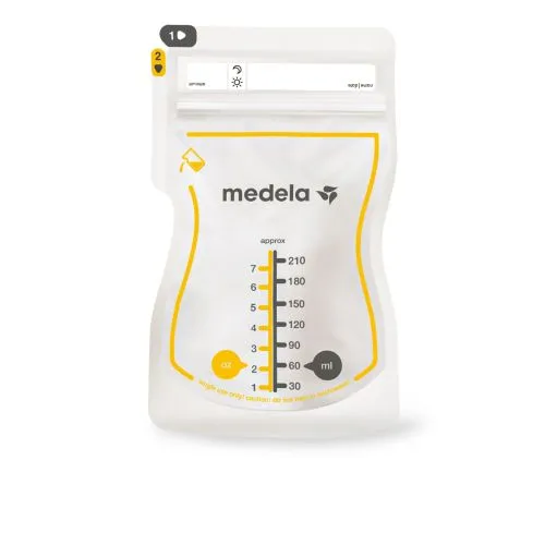 MEDELA BF RINNAPIIMA SÄILITUSKOTID 210ML N25