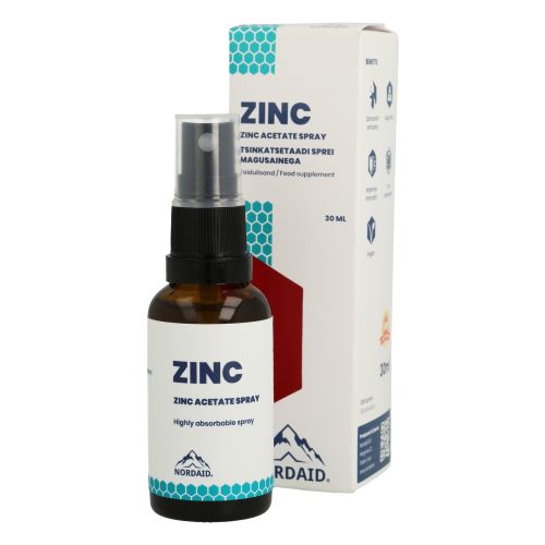 NORDAID ZINC SUUKAUDNE TSINKATSETAADI SPREI 30ML