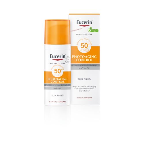 EUCERIN SUN PHOTOAGING PÄIKESEKAITSEEMULSIOON SPF50 50ML