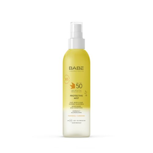 BABE PÄIKESEKAITSE SPREI NÄOLE, JUUSTELE, KEHALE SPF50 150ML