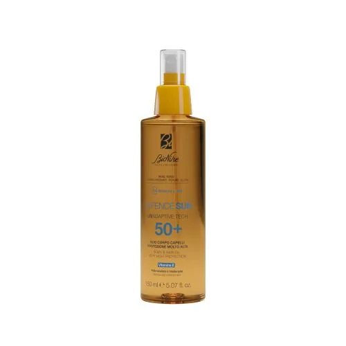 BIONIKE SUN PÄIKESEKAITSE SPREI KEHALE JA JUUSTELE SPF50 150ML