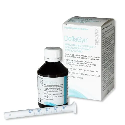 DEFLAGYN MANUSTAMISE KOMPLEKT 150ML/2 APLIKAATORIT