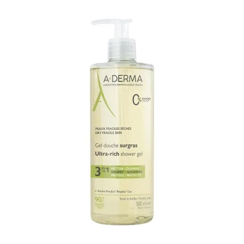 A-DERMA DUSHIGEEL KAERAEKSTRAKTIGA 500ML