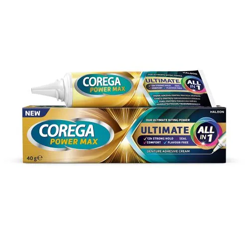 COREGA ULTIMATE FIKSEERIMISKREEM HAMBAPROTEESIDELE 40G