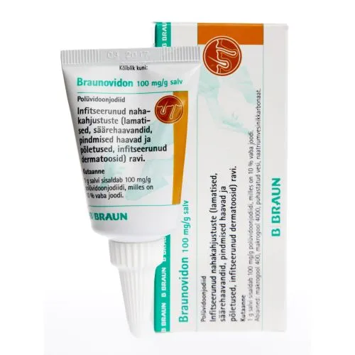 BRAUNOVIDON SALV 100MG/G 20G