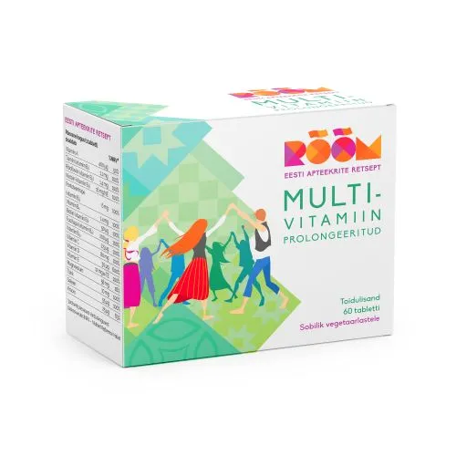 RÕÕM MULTIVITAMIIN PROLONGEERITUD TBL N60 UUS