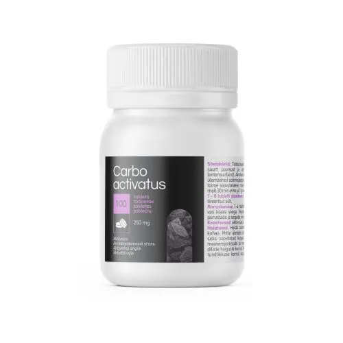 SÖETABLETID (CARBO ACTIVATUS) 250MG N100 (PAIRA)