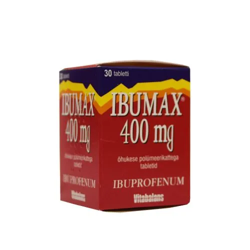 IBUMAX 400MG KATTEGA TBL N30 (PURGIS)