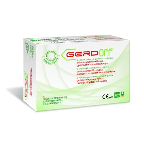 GERDOFF REFLUKSIVASTASED SUUS SULAVAD TABLETID N20