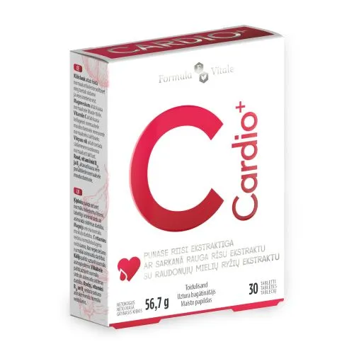 FORMULA VITALE CARDIO+ TBL N30 UUS