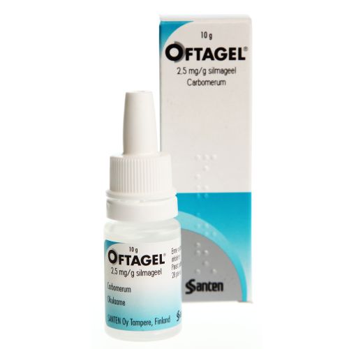 OFTAGEL SILMAGEEL 2,5MG/G 10G