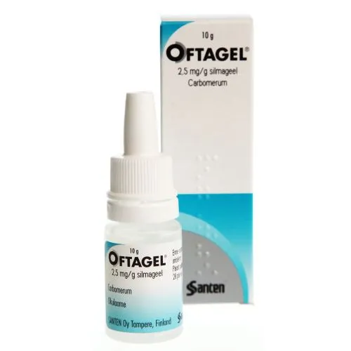 OFTAGEL SILMAGEEL 2,5MG/G 10G