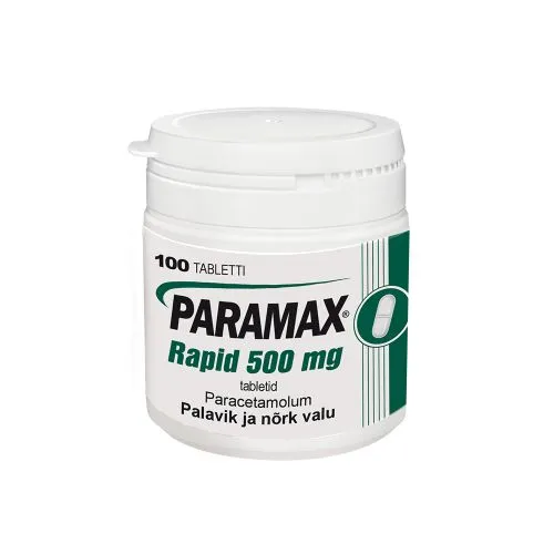 PARAMAX RAPID TBL 500MG N100 (PURGIS)