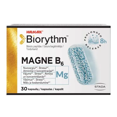 WALMARK BIORYTHM MAGNE B6 KAPSLID N30