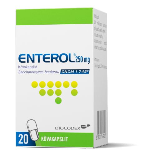 ENTEROL CAPS 250MG N20