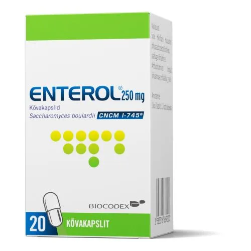 ENTEROL CAPS 250MG N20