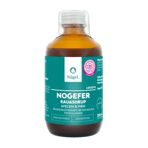 NOGEFER RAUASIIRUP 50MG 250ML