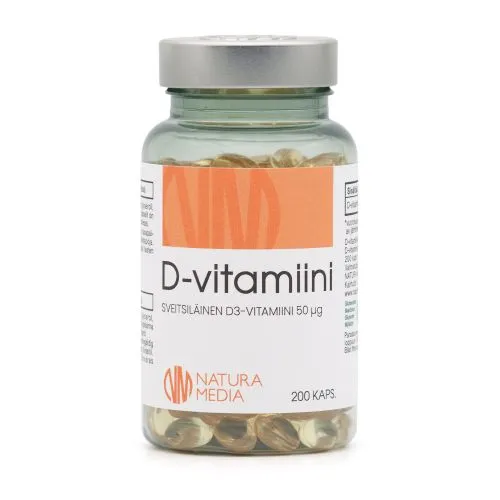 D-VITAMIIN ÕLIKAPSLID 50MCG N200