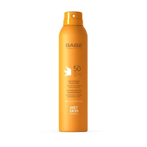 BABE PÄIKESEKAITSEAEROSOOL SPF50 VEEKINDEL 200ML