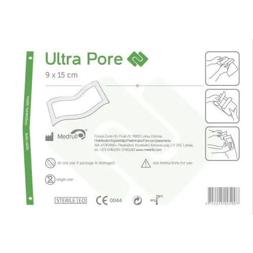 ISEKLEEPUV PLAASTER ULTRA PORE 9X15CM (MEDRULL)