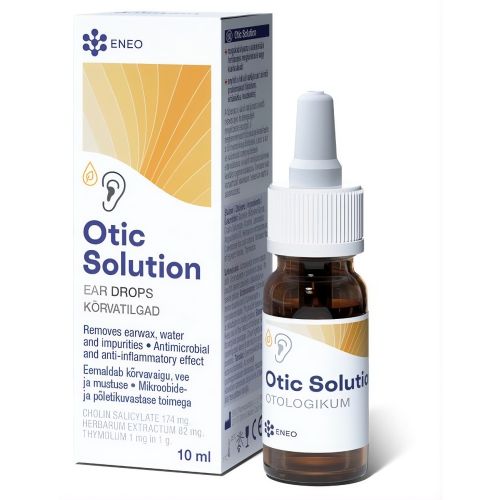 OTIC SOLUTION KÕRVATILGAD 10ML