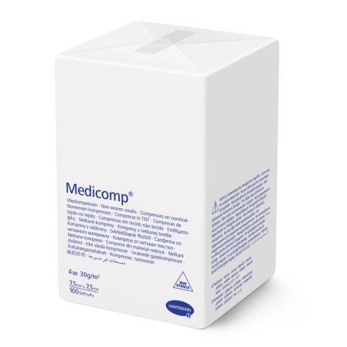 MEDICOMP TAMPOONID MITTESTER 7,5X7,5CM N100