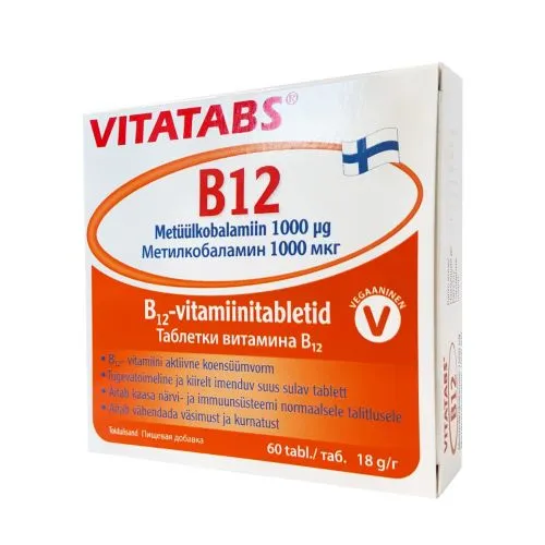 VITATABS B12 TBL 1000MCG N60