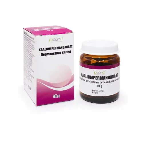 KAALIUMPERMANGANAAT 10G (PAIRA)