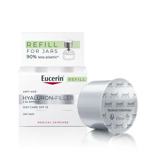 EUCERIN HYALURON-FILLER PÄEVAKREEM TÄITEPAKK SPF15 50ML