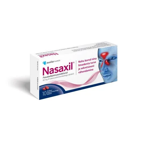 NASAXIL KATTEGA TBL 60MG N10
