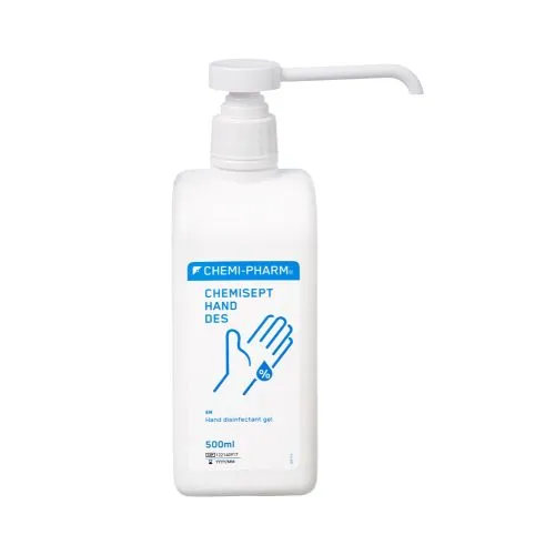 CHEMIPHARM CHEMISEPT HAND DES GEEL KÄTELE 500ML PUMBAGA