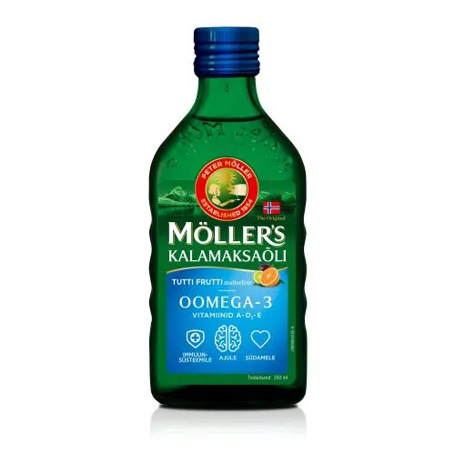 MÖLLERI KALAMAKSAÕLI (TUTTI-FRUTTI) 250ML