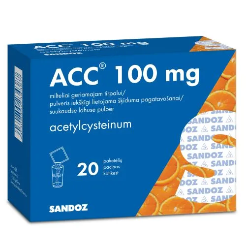 ACC 100MG SUUKAUDSE LAHUSE PULBER 100MG N20