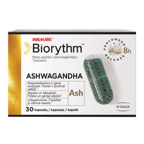 WALMARK BIORYTHM ASHWAGANDHA KAPSLID N30
