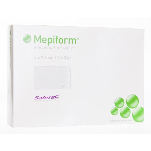 MEPIFORM SILIKOONPLAASTER STERIILNE 5X7,5CM N5