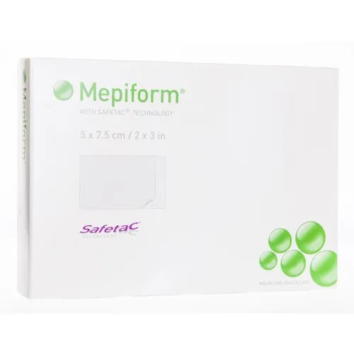 MEPIFORM SILIKOONPLAASTER STERIILNE 5X7,5CM N5