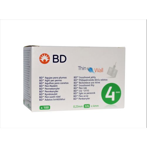 INSULIININÕELAD BD PEN-NÕEL 32G (0,23X4MM) N100