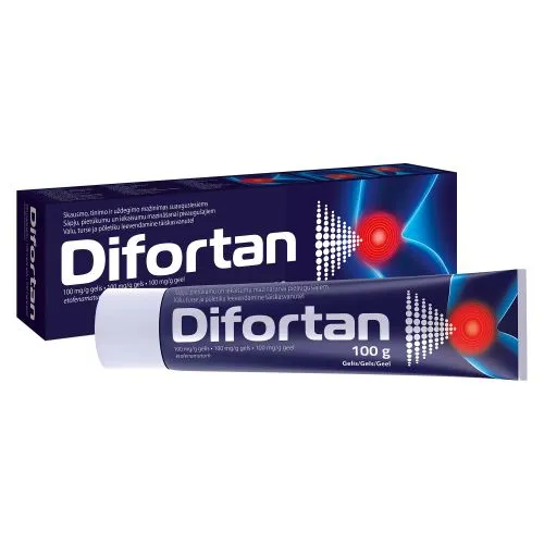 DIFORTAN GEEL 100MG/G 100G N1