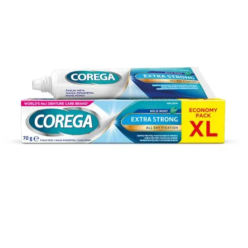 COREGA ERITI TUGEV KINNITUSLIIM MAHE MÜNT 70G