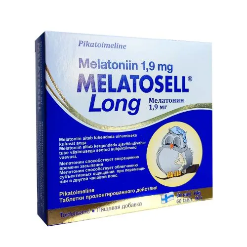 MELATOSELL LONG TBL 1,9MG N60