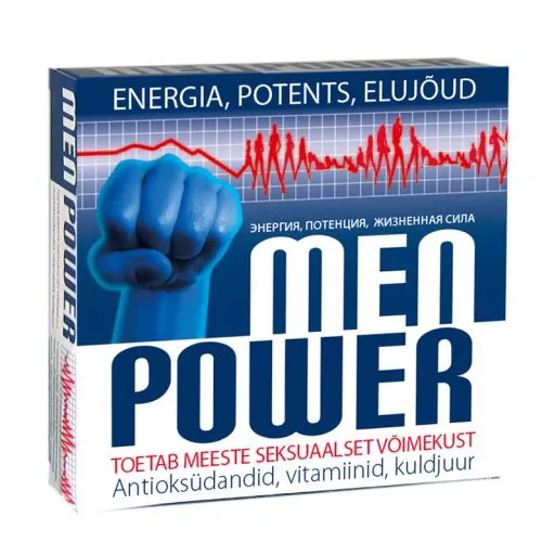 MEN POWER KAPSLID N40