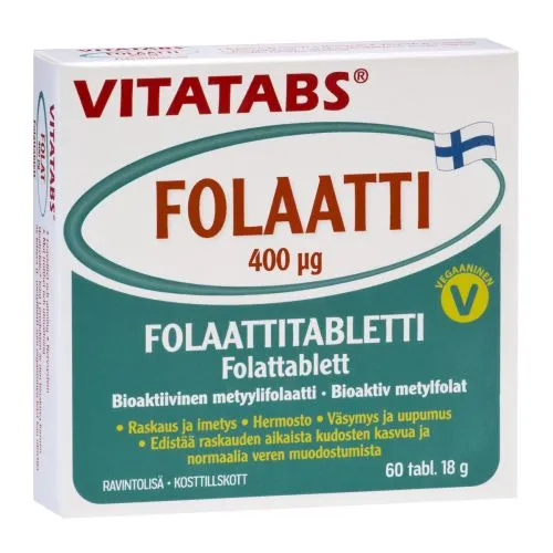 VITATABS FOLAATTI TBL 400MKG N60