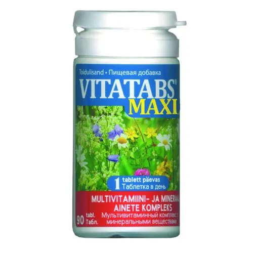 VITATABS MAXI (VITAMAX) MULTIVITAMIINI TBL N90