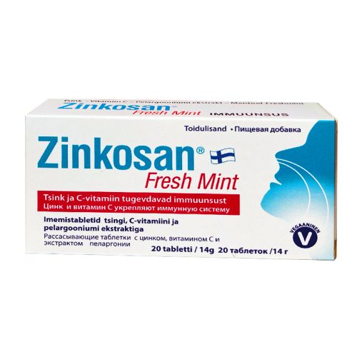 ZINKOSAN FRESH MINT TBL N20